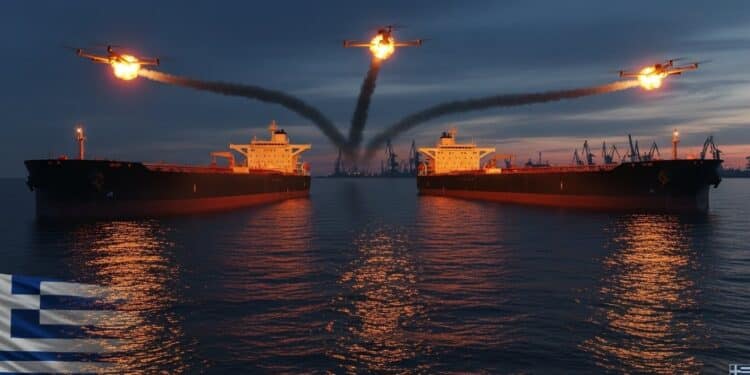 La Grèce dénonce vigoureusement les frappes de drones visant deux pétroliers grecs en mer Noire près de Novorossiïsk Sécurité maritime menacée et risques environnementaux au cœur des préoccupations dAthènes   Viral Mag