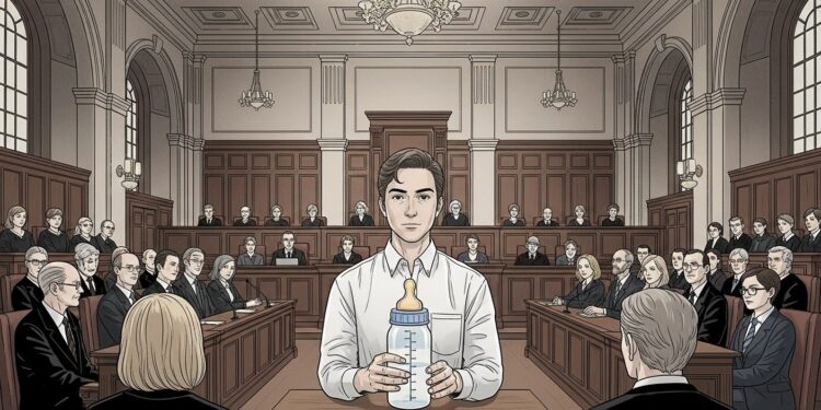 Tragédie à Lyon  une employée de crèche accusée davoir fait boire de lacide à un bébé de 11 mois 30 ans de prison requis en appel pour meurtre Détails du procès émouvant   Viral Mag