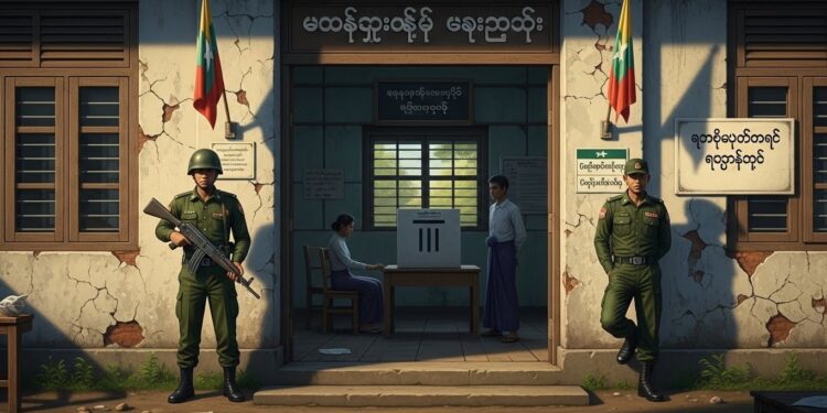 Birmanie : La Junte Organise des Élections Controversées - Viral Mag La junte birmane lance la deuxième phase délections législatives très critiquées promettant un retour à la démocratie dans un pays en guerre civile depuis le coup dÉtat de 2021 Une façade de légitimité Viral Mag