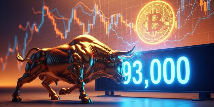Bitcoin À 93 000 $ : Les Bulls Face À Un Test Décisif - Viral Mag Découvrez pourquoi le Bitcoin atteint 93 000 $ et affronte une résistance majeure à 93k Analyse technique complète breakout signaux haussiers et risques baissiers en 2026 Viral Mag