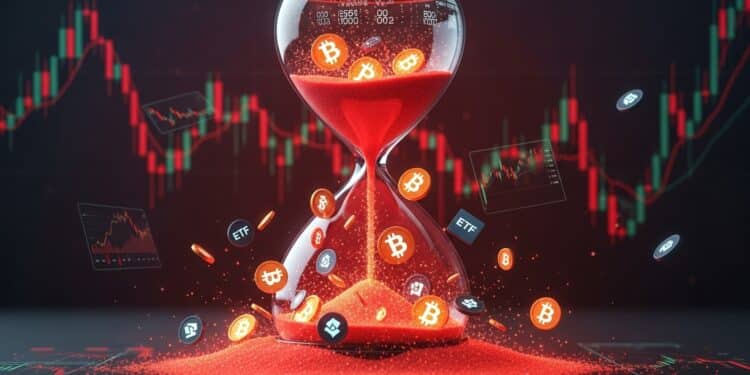 Les ETF Bitcoin enregistrent 1036 millions de dollars de sorties nettes le 23 janvier marquant leur 5e jour consécutif de retraits Analyse des causes et impacts sur le marché crypto   Viral Mag