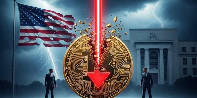 Bitcoin teste un support décisif à 91 000 $ alors que les tensions politiques entre Trump et Jerome Powell fragilisent les marchés Vers un crash vers 80 000 $ ou rebond  Analyse complète   Viral Mag