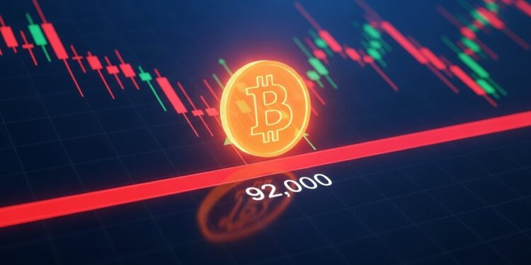 Bitcoin Teste les 92 000 $ : Vers un Rebond Prochain ? - Viral Mag Découvrez pourquoi Bitcoin a chuté sous 92 000 $ avec des liquidations massives mais aussi les signes techniques dun possible rebond rapide en ce début 2026 Viral Mag