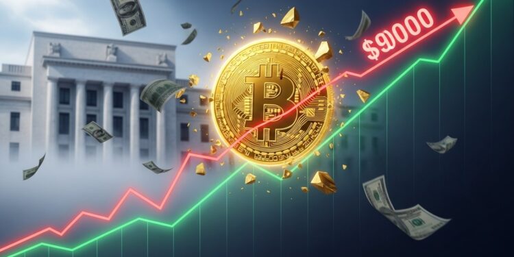 Bitcoin tente de reconquérir les 90 000 $ alors que la Fed annonce sa décision sur les taux aujourdhui Analyse technique et facteurs macroéconomiques expliqués   Viral Mag