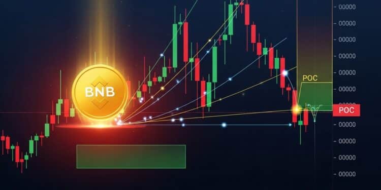 BNB corrige vers un bloc dordre haussier très confluant entre 840 et 860 $ Analyse détaillée des niveaux clés Fibonacci POC et cibles à 996 $ Un rebond majeur se prépare t il    Viral Mag
