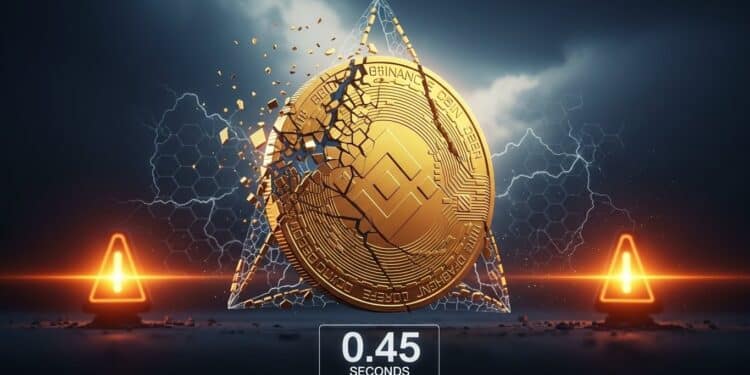 Binance Coin forme un dangereux pennant baissier à 900$ juste avant le hard fork Fermi Analyse complète du prix BNB impacts techniques et fondamentaux à venir en 2026   Viral Mag