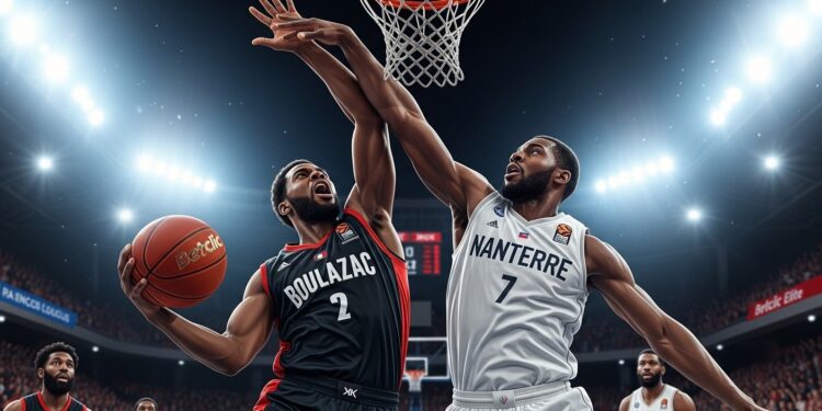 Boulazac vs Nanterre : Duel Explosif en Betclic Elite ce Soir - Viral Mag Ce soir à 18h Boulazac accueille Nanterre pour la 17e journée de Betclic Elite Découvrez lanalyse complète les forces en présence les clés du match et les enjeux cruciaux pour les deux formations Viral Mag