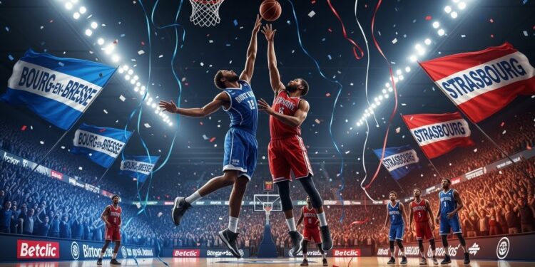 Ce samedi 10 janvier 2026 Bourg en Bresse reçoit Strasbourg pour la 15e journée de Betclic Elite Analyse enjeux forces en présence et ambiance attendue pour ce choc du championnat français   Viral Mag