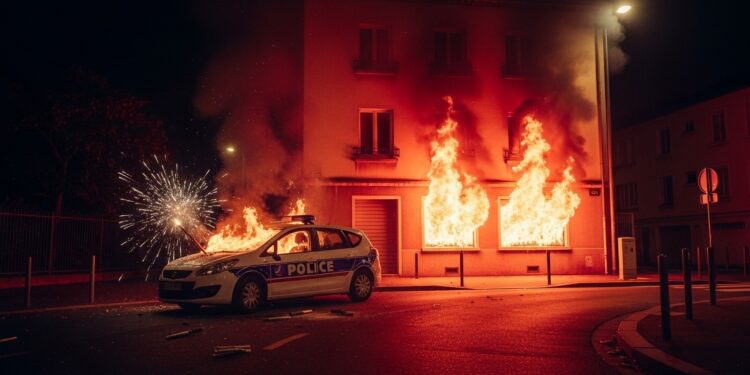 Bourges : Attaque Violente Contre la Police et Incendie Ciblé - Viral Mag Dans la nuit du 23 au 24 janvier 2026 à Bourges un véhicule de la BAC visé par des mortiers et le futur poste de police municipale incendié volontairement Une enquête ouverte pour ces actes intolérables Viral Mag