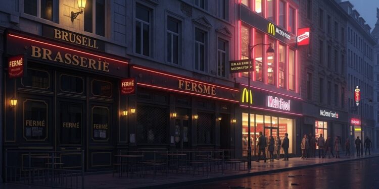 Découvrez pourquoi Bruxelles voit fermer ses brasseries historiques et clubs légendaires tandis que les fast foods envahissent les rues Une crise profonde menace lâme de la capitale   Viral Mag