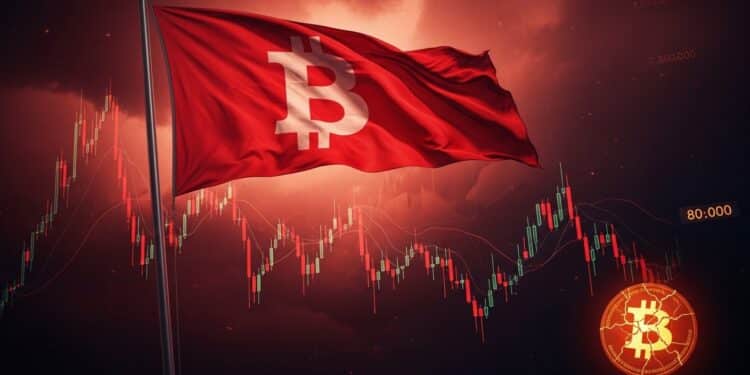 Le Bitcoin forme un bear flag inquiétant après avoir perdu son range haut Analyse technique détaillée et niveaux clés à surveiller alors que les 80 000 $ deviennent un support décisif   Viral Mag