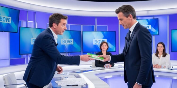 Mohamed Bouhafsi offre un livre sur la santé à Geoffroy Roux de Bézieux et crée un malaise mémorable sur C à vous Retour sur cette séquence gênante du 16 janvier 2026   Viral Mag