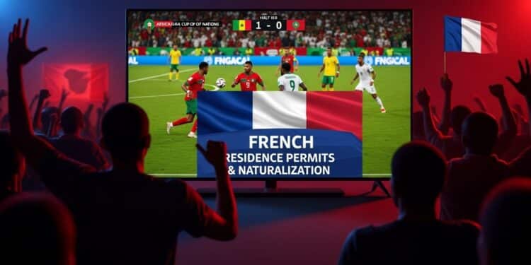 La finale Maroc Sénégal sur M6 a été marquée par une publicité sur les titres de séjour et naturalisations provoquant une immense vague dindignation sur les réseaux Décryptage dune polémique révélatrice   Viral Mag