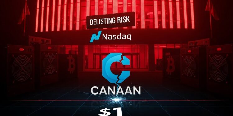 Canaan fabricant de matériel minier Bitcoin risque la radiation de Nasdaq après une seconde période sous le seuil de 1$ Analyse des enjeux et perspectives pour lentreprise   Viral Mag