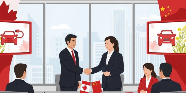 Le Canada et la Chine signent un accord préliminaire majeur réduisant les droits de douane sur les VE chinois et le canola canadien marquant un nouveau partenariat stratégique après des années de tensions   Viral Mag