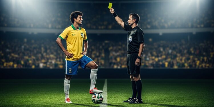 Memphis Depay a involontairement changé les règles au Brésil  un joueur écope dun carton jaune pour avoir monté sur le ballon Découvrez lhistoire et ses conséquences surprenantes   Viral Mag