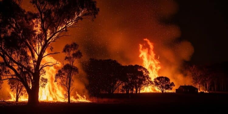 Le Victoria déclare létat de catastrophe face à des feux ravageurs Maisons détruites disparitions et chaleur extrême  le sud est de lAustralie vit des heures dramatiques   Viral Mag