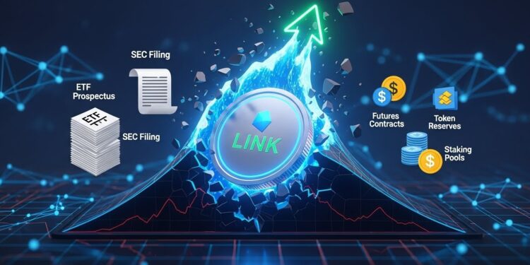 Chainlink LINK stagne mais lanalyse Elliott Wave et les ETF spot signalent un fort rebond Découvrez les catalyseurs institutionnels et techniques qui pourraient propulser le token   Viral Mag