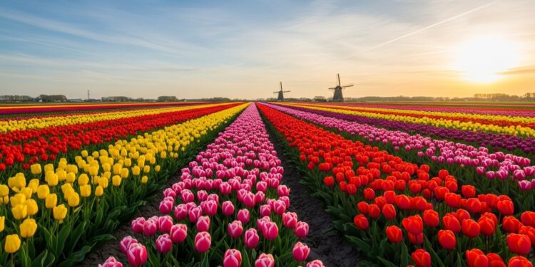 Découvrez les meilleurs spots pour admirer les champs de tulipes aux Pays Bas en 2026 de Keukenhof aux régions sauvages Quand partir astuces anti foule et expériences uniques pour un printemps inoubliable   Viral Mag