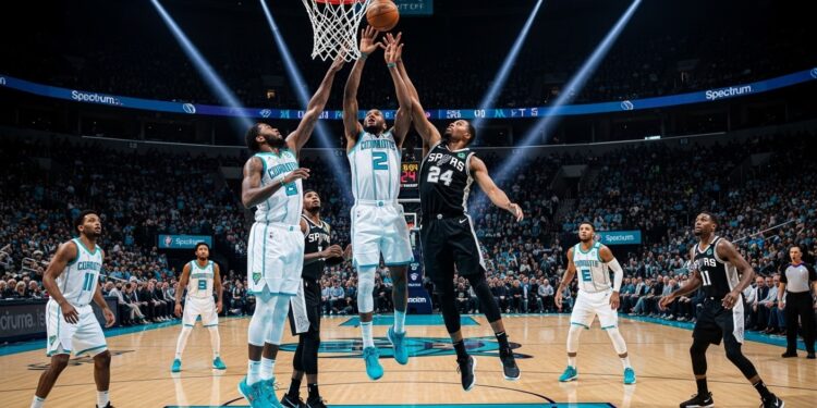 Charlotte Hornets vs Spurs : Duel Explosif le 31 Janvier 2026 - Viral Mag Découvrez lanalyse complète du choc NBA entre Charlotte Hornets et San Antonio Spurs le 31 janvier 2026 au Spectrum Center Pronostics enjeux et clés du match à ne pas manquer Viral Mag
