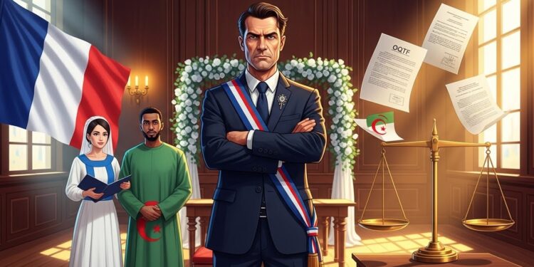 À Chessy le maire refuse toujours de célébrer le mariage dun Algérien sous OQTF malgré une décision judiciaire La commune risque 53 000 € dastreinte Une affaire qui divise sur immigration et loi   Viral Mag