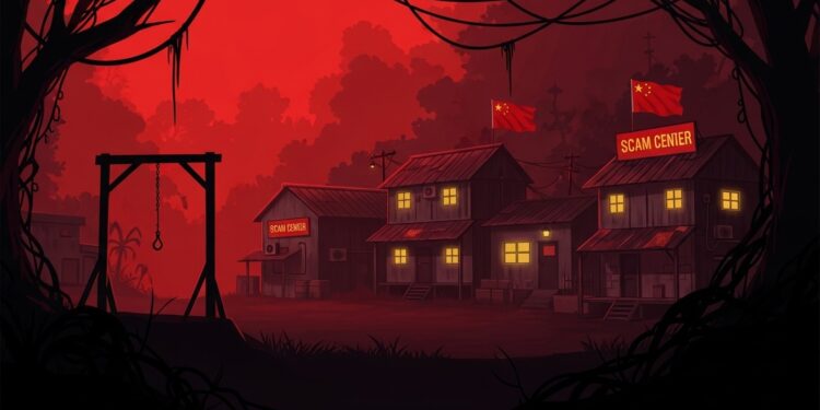 Chine Exécute 11 Chefs de Gangs d’Arnaques en Birmanie - Viral Mag La Chine a exécuté 11 membres de gangs impliqués dans des centres darnaques en Birmanie marquant un durcissement contre la cybercriminalité transfrontalière Décryptage des faits et du contexte régional Viral Mag