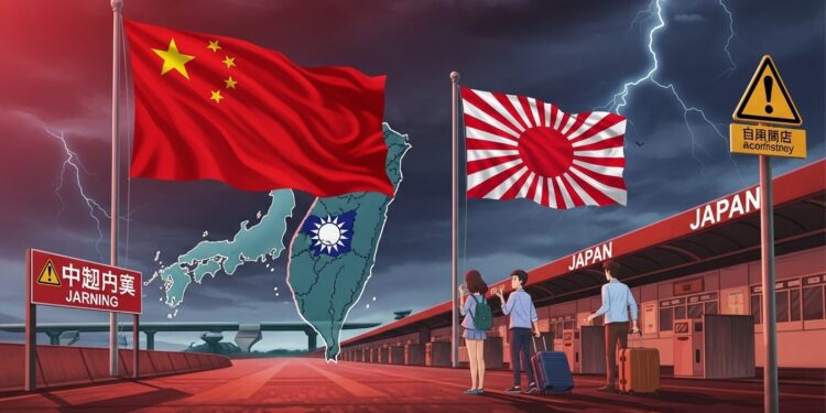 La Chine déconseille à ses citoyens de voyager au Japon pendant le Nouvel An lunaire en février 2026 citant une dégradation de la sécurité et des tensions diplomatiques liées à Taïwan Impact majeur sur le tourisme   Viral Mag