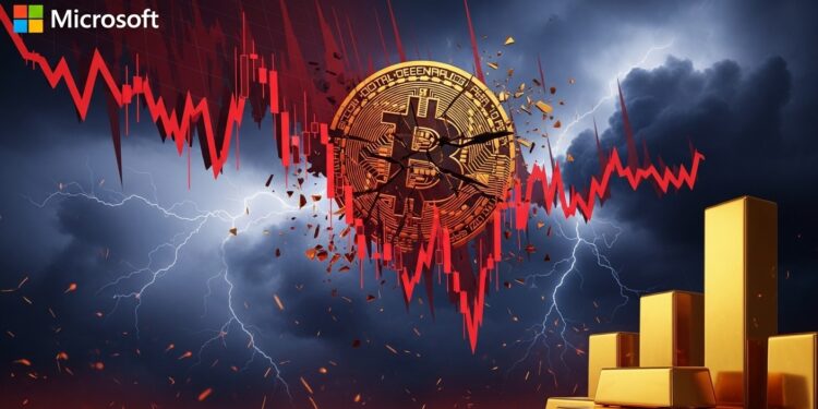 Microsoft plonge de 11 après ses résultats entraînant une vente massive dans la tech Bitcoin chute vers 82 000 $ les traders crypto cherchent un abri précaire dans la tempête macroéconomique actuelle   Viral Mag