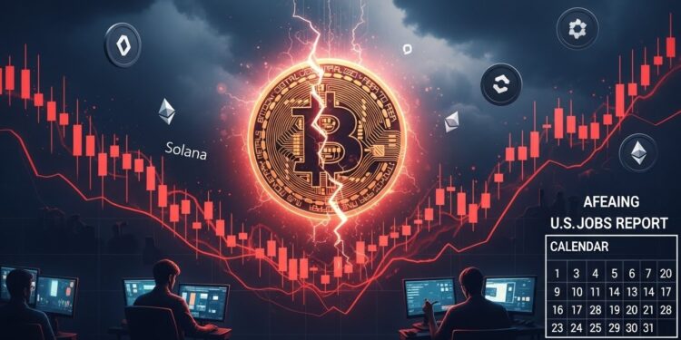 Le marché crypto plonge pour la troisième journée consécutive avant la publication des chiffres de lemploi US Bitcoin sous 90 000 $ Ethereum en baisse  quelles perspectives pour les investisseurs  Analyse complète   Viral Mag