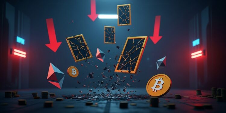 Les ventes NFT seffondrent de 38  à 748 M$ cette semaine Bitcoin en chute libre de 71  Analyse complète des chiffres blockchains et collections impactées dans un marché crypto fragile   Viral Mag