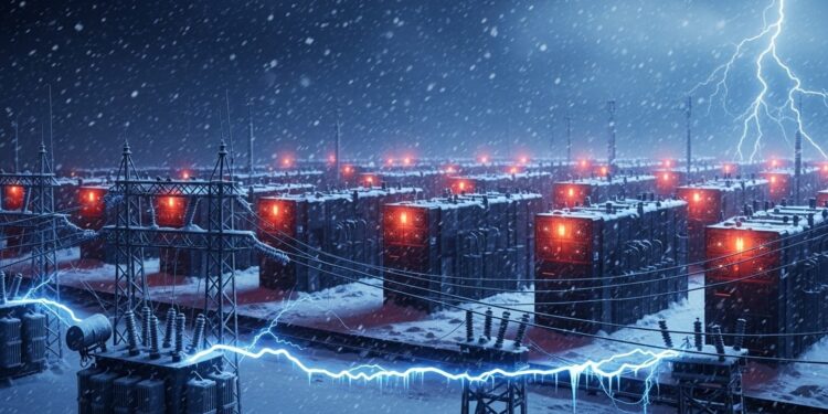 Le hashrate Bitcoin a plongé de 40  en deux jours à cause dune violente tempête hivernale aux États Unis Les mineurs séteignent pour soulager le réseau électrique Analyse complète de cet événement majeur   Viral Mag