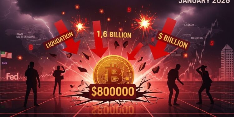 Chute Crypto : Liquidations à 1,6 Milliard, Pourquoi ? - Viral Mag Le marché crypto seffondre avec 16 milliard $ de liquidations Bitcoin sous 80 000 $ ETF en fuite tensions géopolitiques et Fed hawkish expliquent la panique actuelle Viral Mag