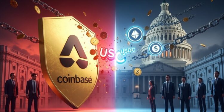Coinbase pourrait sopposer au CLARITY Act si les rewards sur stablecoins sont limités Une bataille cruciale pour lavenir de la régulation crypto aux États Unis en 2026   Viral Mag