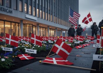 Des vétérans danois furieux après le retrait de drapeaux honorant leurs morts en Afghanistan devant lambassade américaine à Copenhague Retour sur une polémique ravivée par des propos controversés   Viral Mag