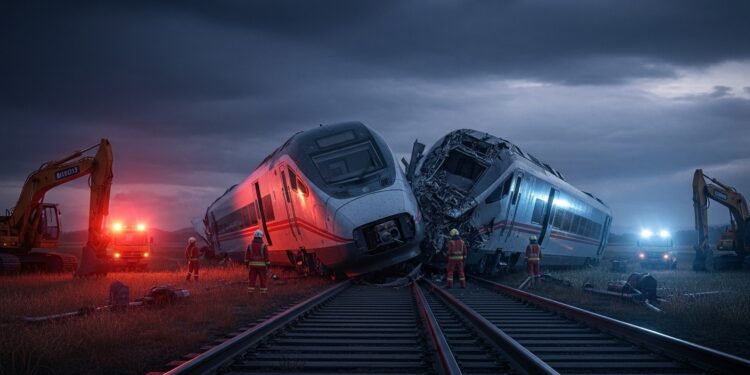 Tragédie en Andalousie  collision entre deux trains à grande vitesse porte le bilan à 45 morts Enquête complexe sur les causes série daccidents ferroviaires secoue lEspagne   Viral Mag