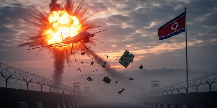 Corée du Nord Abat un Drone Sud-Coréen : Tensions Explosives - Viral Mag La Corée du Nord revendique labattage dun drone sud coréen sur son territoire et promet des représailles sévères Retour sur cet incident frontalier qui ravive les tensions entre les deux Corées Viral Mag