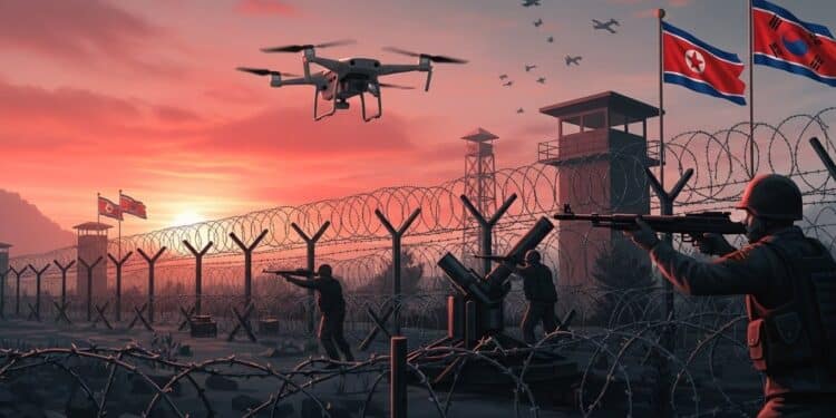 La Corée du Sud enquête sur un drone abattu par Pyongyang et promet des punitions sévères si des civils sont impliqués Tensions ravivées sur la péninsule coréenne   Viral Mag