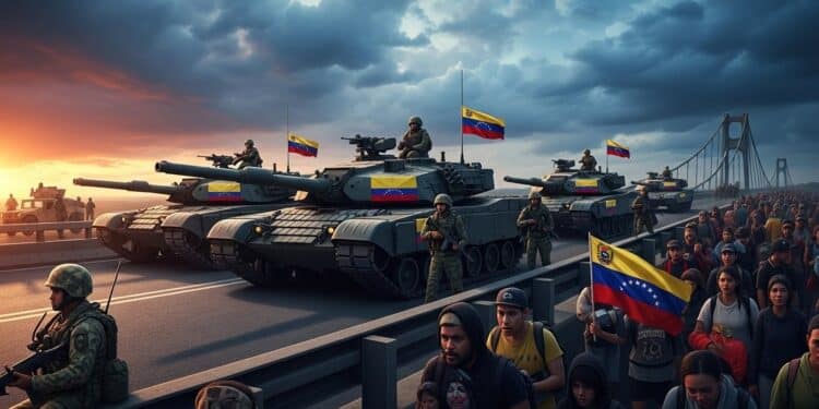 Après lintervention américaine ayant conduit à la capture de Nicolás Maduro la Colombie déploie chars et troupes à la frontière avec le Venezuela pour anticiper migrations massives et risques sécuritaires   Viral Mag