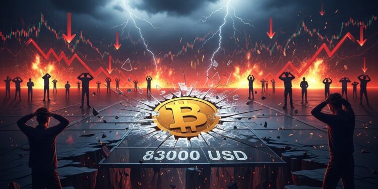 Le marché crypto plonge violemment  Bitcoin tombe sous 83 000 $ altcoins en forte baisse plus de 16 milliard $ liquidés Analyse des causes macro et perspectives 2026   Viral Mag