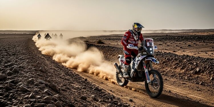 Dakar 2026 : Branch Triomphe Mais Risque Gros - Viral Mag Ross Branch remporte la première étape du Dakar 2026 mais une pénalité menace sa victoire Edgar Canet impressionne Van Beveren perd du temps découvrez tous les détails de cette ouverture explosive Viral Mag