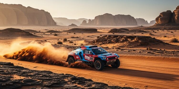 Découvrez le parcours exigeant de la 2e étape du Dakar 2026 entre Yanbu et Al Ula  400 km de spéciale pistes rapides zones caillouteuses et assistance stratégique Une journée décisive attend les pilotes   Viral Mag