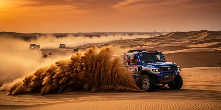Le Dakar 2026 démarre fort avec la victoire de Mattias Ekström sur le prologue à Yanbu Mitch Guthrie et Guillaume De Mévius complètent le podium tandis que Sébastien Loeb termine 17e Découvrez les premiers enseignements de cette édition intense   Viral Mag