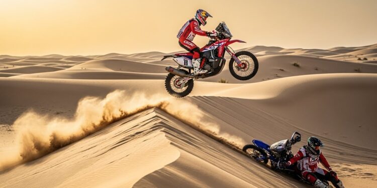 Adrien Van Beveren signe un exploit magistral dans les dunes lors de la 10e étape du Dakar 2026 tandis que le leader Daniel Sanders chute lourdement Nouveau leader provisoire et enjeux décisifs   Viral Mag