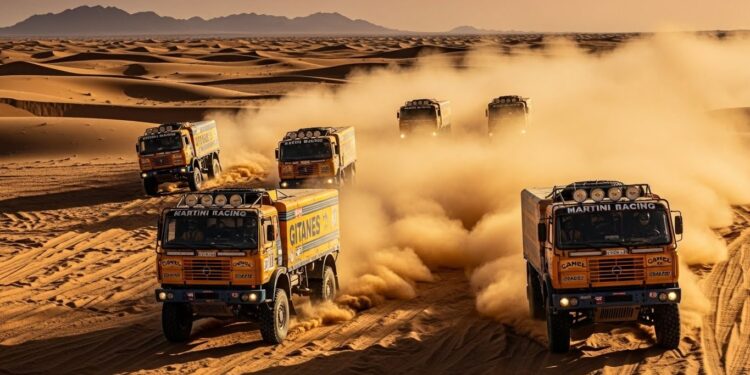 Plongez dans lâge dor du Dakar quand acteurs chanteurs et princes se lançaient dans laventure extrême De Balavoine à Brasseur revivez ces années folles pleines dadrénaline et dhumanitaire   Viral Mag