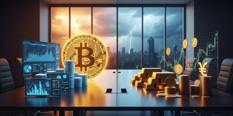 Découvrez le vif échange entre Tucker Carlson et Peter Schiff sur le Bitcoin face au déclin du dollar inflation et réserves stratégiques Un débat qui interroge lavenir monétaire mondial   Viral Mag