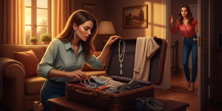 Le 28 janvier 2026 dans Demain nous appartient Roxane fouille la valise de Vahina et découvre des bijoux de luxe Tensions dans le couple Sara Roxane et choc pour Soizic  découvrez les révélations explosives de lépisode    Viral Mag