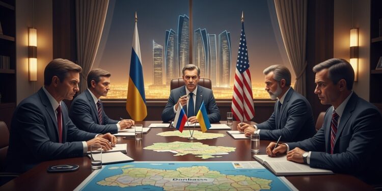 Discussions Inédites à Abou Dhabi sur la Paix en Ukraine - Viral Mag Négociateurs russes ukrainiens et américains reprennent à Abou Dhabi des pourparlers cruciaux pour mettre fin à la guerre Le Donbass reste le principal obstacle vers une paix durable Viral Mag