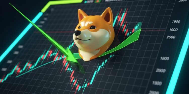 Dogecoin forme un inverse tête épaules puissant sur graphique daily près dune zone clé de résistance Analyse complète du setup haussier et des niveaux critiques à surveiller en 2026   Viral Mag