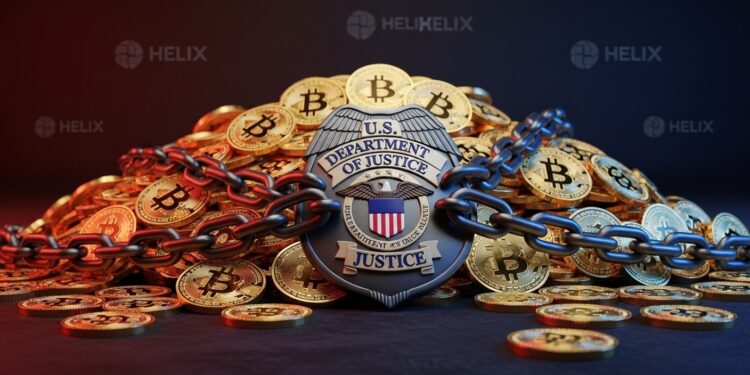 Le DOJ américain finalise la confiscation de plus de 400 millions de dollars liés au mixeur Helix Découvrez les détails de cette affaire majeure de blanchiment crypto et ses implications pour lindustrie   Viral Mag