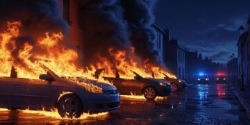 Un homme de 36 ans multirécidiviste menace de mort son ex conjointe avant dincendier cinq voitures à Douarnenez Condamné à 2 ans ferme et interdiction du Finistère  détails glaçants dune escalade violente   Viral Mag